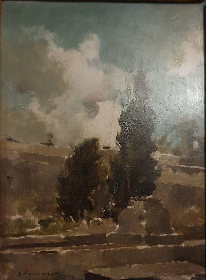 Un angolo del giardino